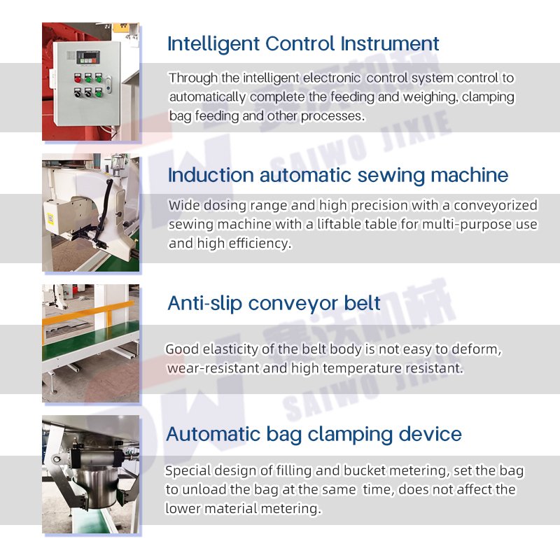 Automatic Weighing And Counting Organic Fertilizer Fertilizer Biomass Pellet Animal Feed Packing Machine