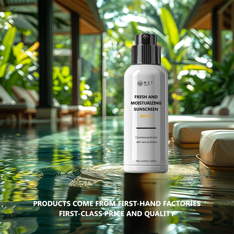 OEM Private Label Whole Body Vegan Whitening Sunblock Organic Anti-Freckle Sundown Sunscreen Sun Cream Spf 50 Face Sunscreen