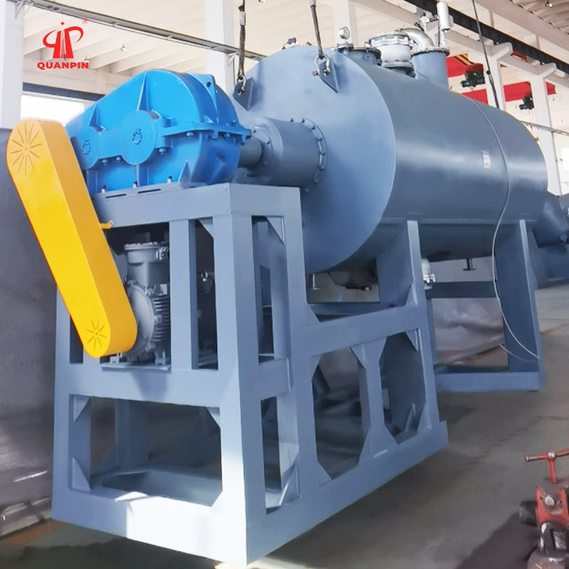 QUANPIN Factory Chemical machinery material organic solvent recycling rotary vacuum rake dryer paddle dryer vacuum harrow dryer