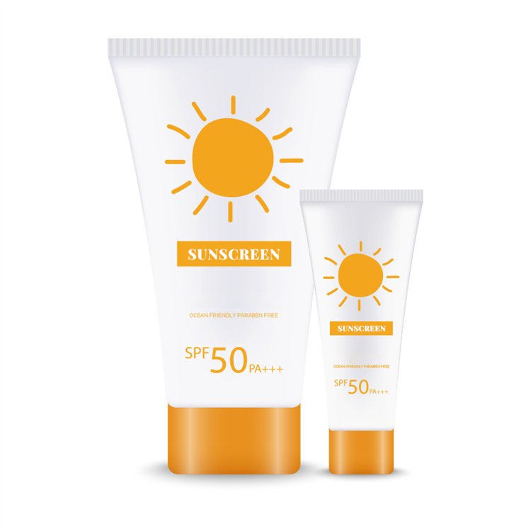 Summer Hot Sale Oil-control Ultraviolet-proof Whitening Organic Facial Sunscreen Cream SPF 50