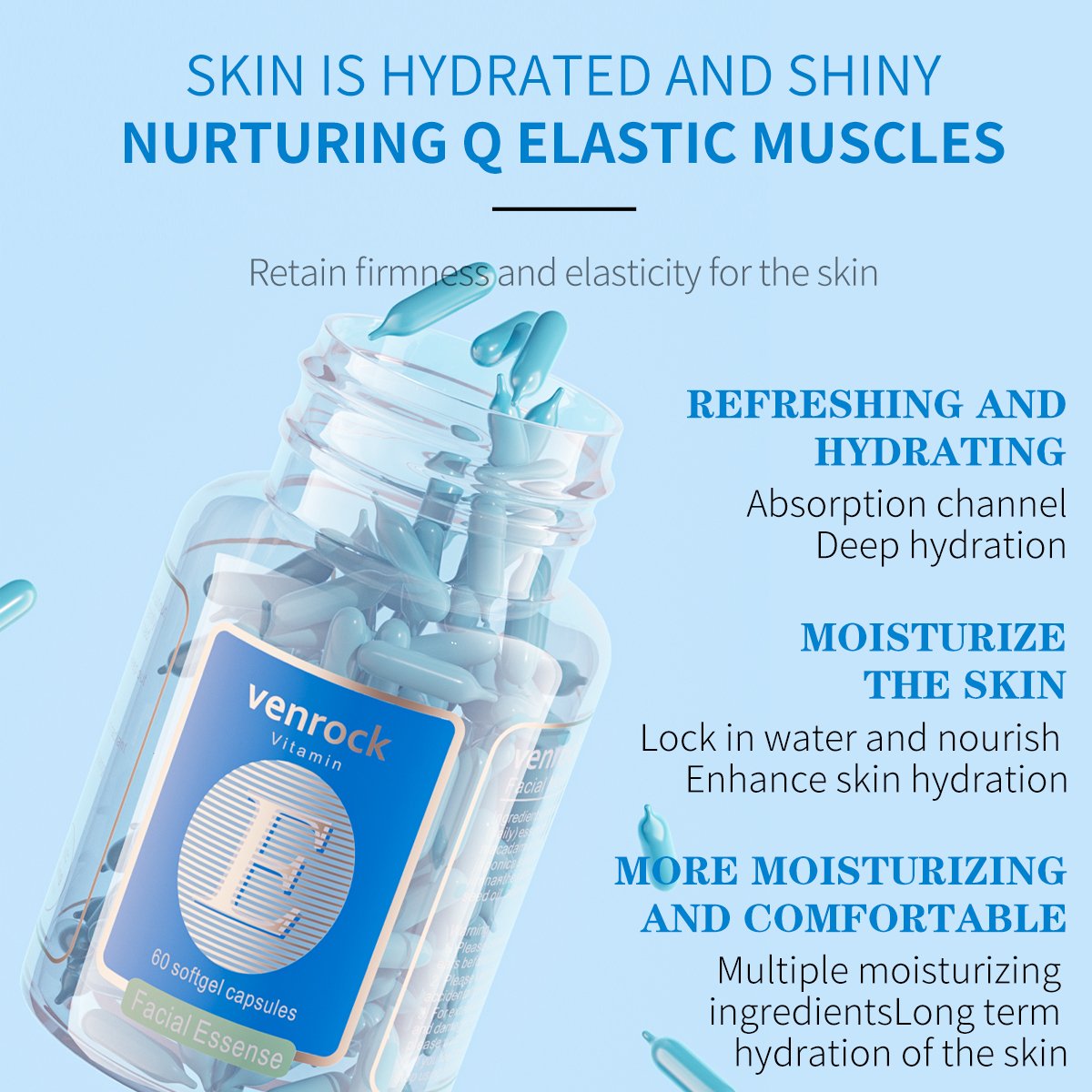 Wholesale Premium High Permeability Deep Hydrating Venrock Facial Moisturizer For Sin Care