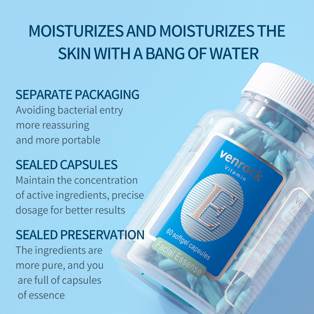 Wholesale Premium High Permeability Deep Hydrating Venrock Facial Moisturizer For Sin Care
