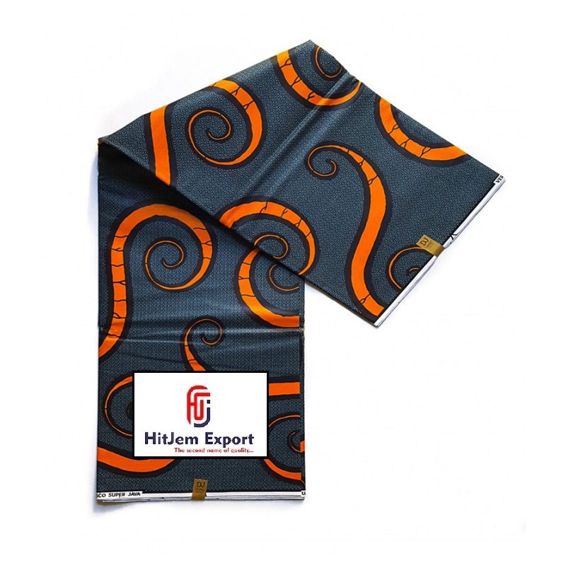 Ankara Fabric African Wax Print Hollandais 100 Percent Cotton for Dresses Quilting Clothing Sewing and Crafting Projects