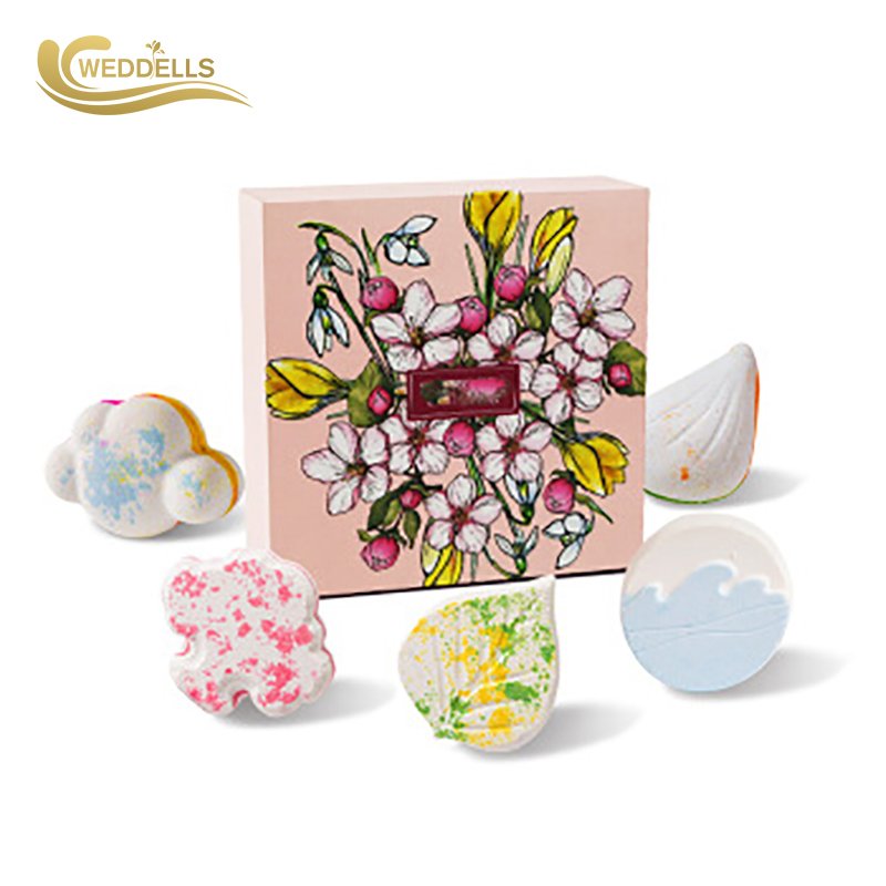 Custom 3d press easy to operate baby fizzy bath balls