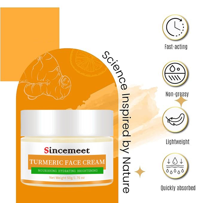 Custom Your Brand Cosmetics Cream Skin Care Natural Nourishing Whitening Anti Aging Repairing Skin Collagen Turmeric Face Cream