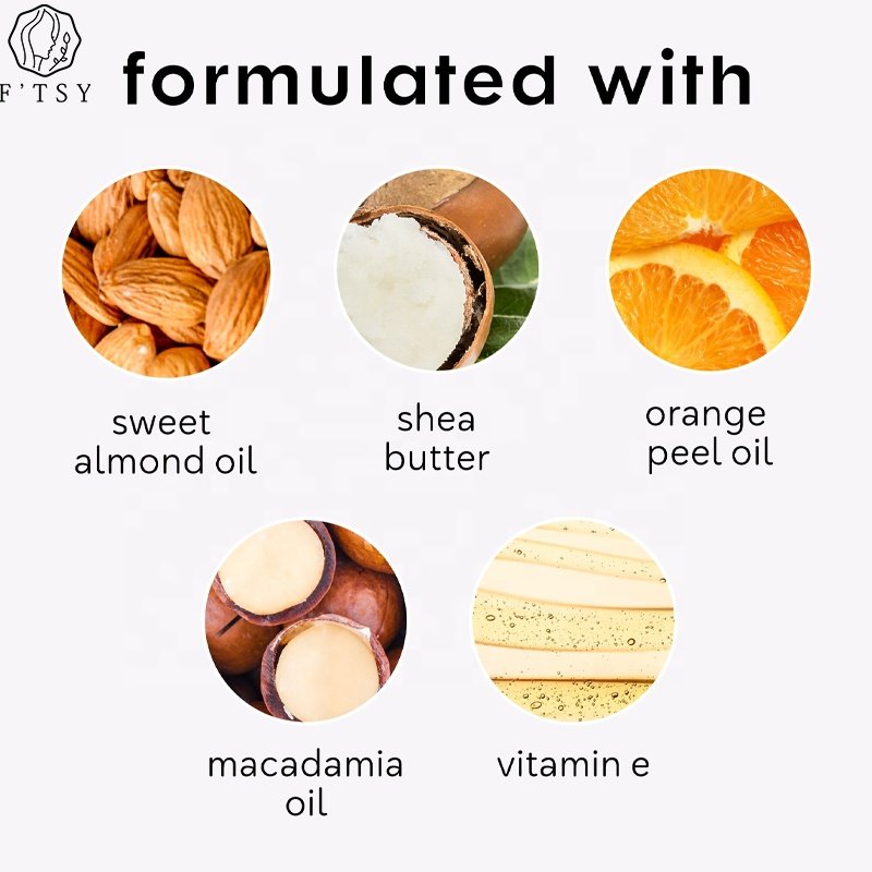 Private Label Brightening Organic Butter In Bulk Vegan Hydrating Whipped Shea Butter For Body Care