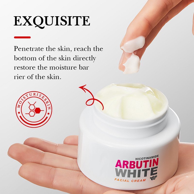 OEM Private Label Nicotinamide arbutin whitening and beautifying essence cream moisturizing and lightening stain face cream