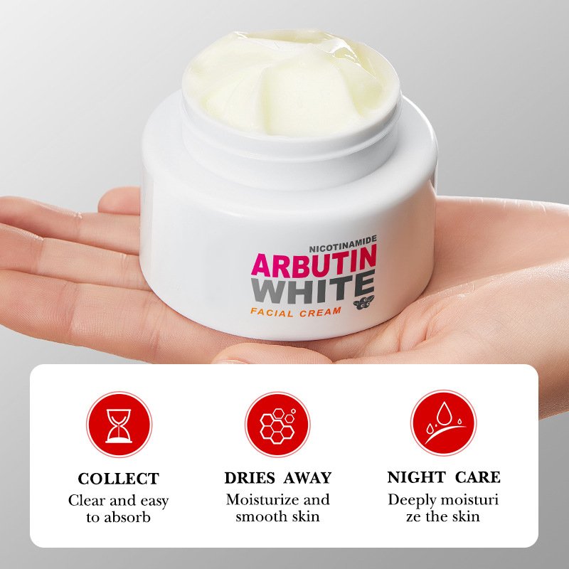 OEM Private Label Nicotinamide arbutin whitening and beautifying essence cream moisturizing and lightening stain face cream