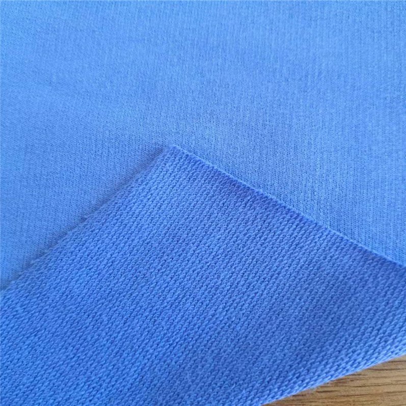 SS2022 Organic Cotton french terry hoodie fabric for summer pants and sportswear