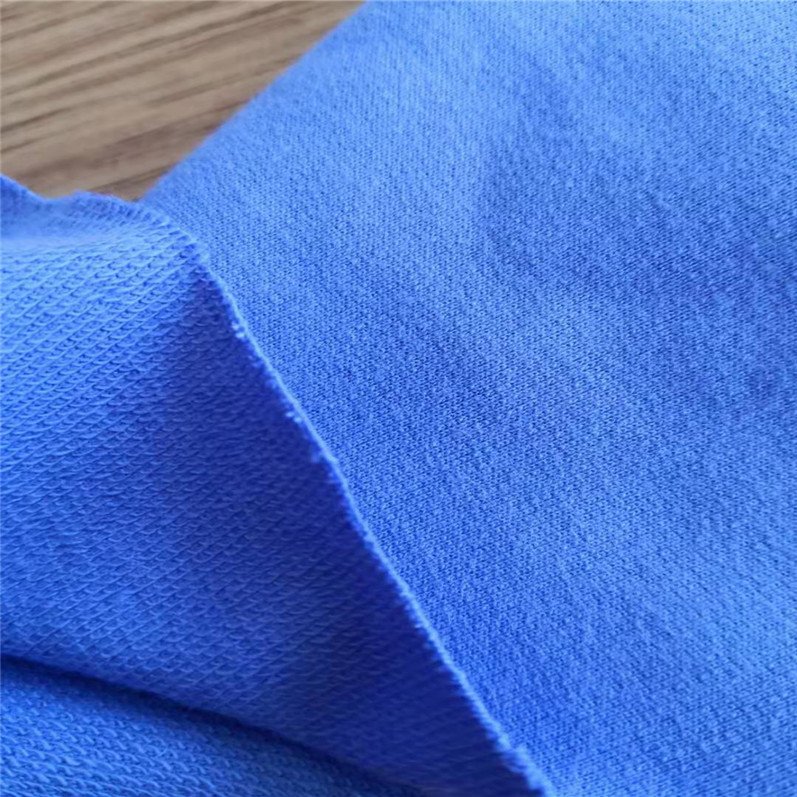 SS2022 Organic Cotton french terry hoodie fabric for summer pants and sportswear