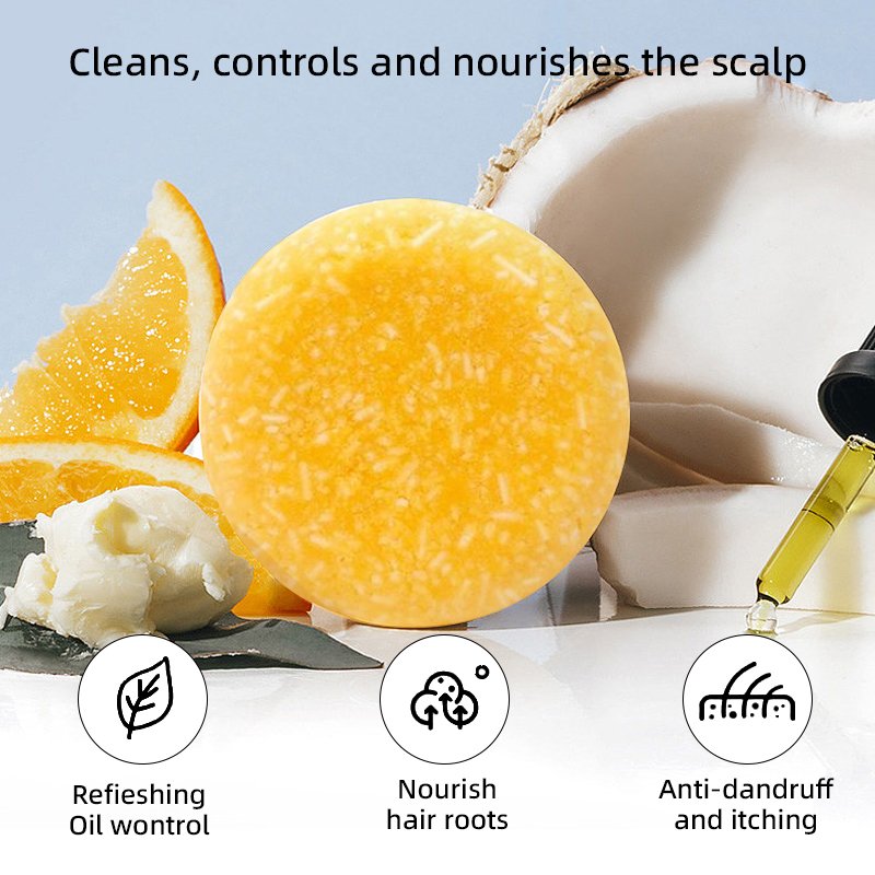 OEM Solid Shampoo Bar Natural 100% Pure Plant Hair Care Moist Organic Eco Ginger Shampoo Bars Soap Mini Solid Hair Shampoo Bar