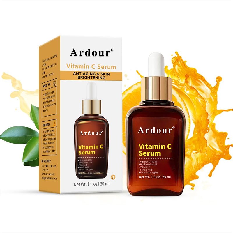 OEM face brightening serum Aloe Vera Collagen Boost Anti Aging Brightening Serum Dark Spot Vitamin C Face Serum