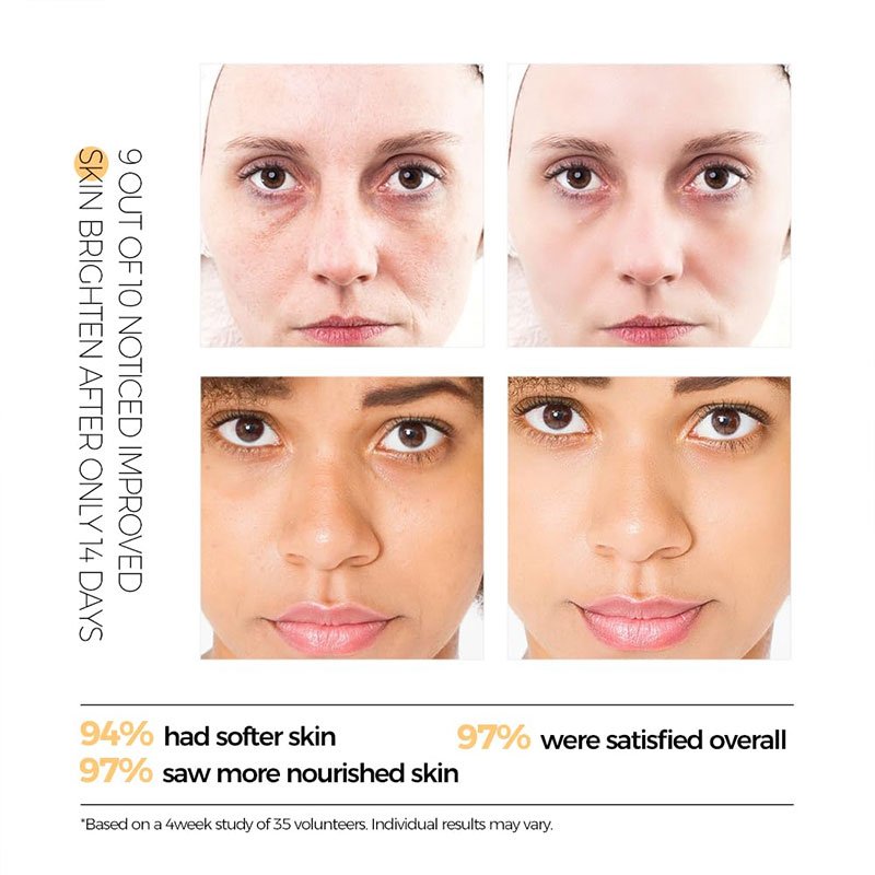 OEM face brightening serum Aloe Vera Collagen Boost Anti Aging Brightening Serum Dark Spot Vitamin C Face Serum
