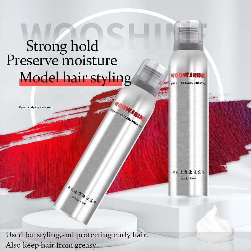 Hot Selling Long Lasting Effect Hair Mousses Products Distributor Unisex Foam Wax For Styling