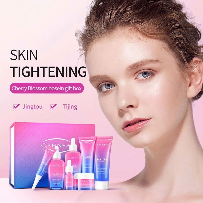 Moisturizing Lightening fine lines Firming and anti wrinkle Five piece Pro-Xylane Skincare Set for women Moisturizing