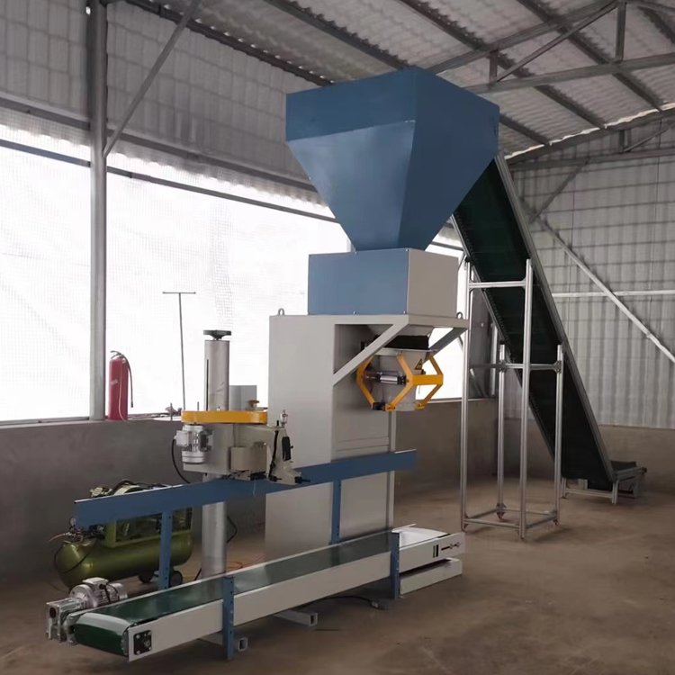 15kg 25kg 50kg Automatic Soil Biochar Packaging Machine Sand Bags Compost Organic Fertilizer Bagging Filling Packing Machine