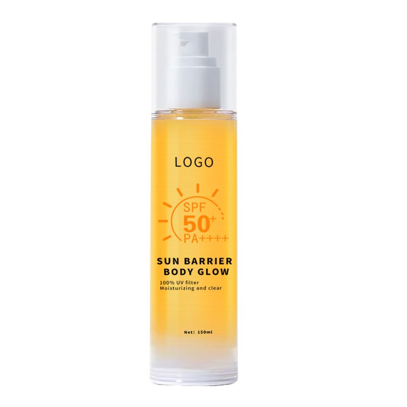 OEM Factory Wholesales 150ML Promotional Items Pure Cream Body All Natural Vegan Natural Waterproof White Sunscreen Gel SPF 50