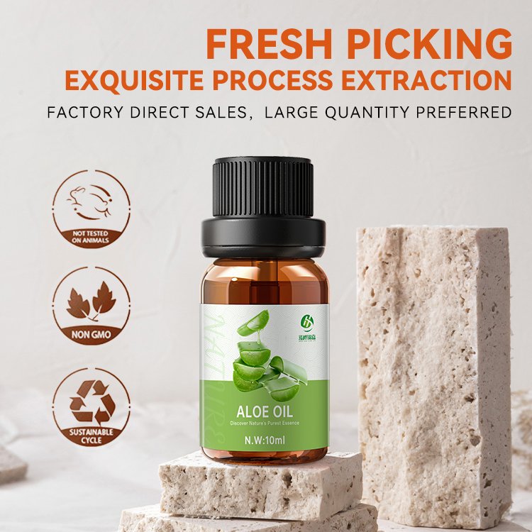 Wholesale price Top Quality Plant essential oils 100ml/500ml/1000ml Bottled Aloe Oil for skin care