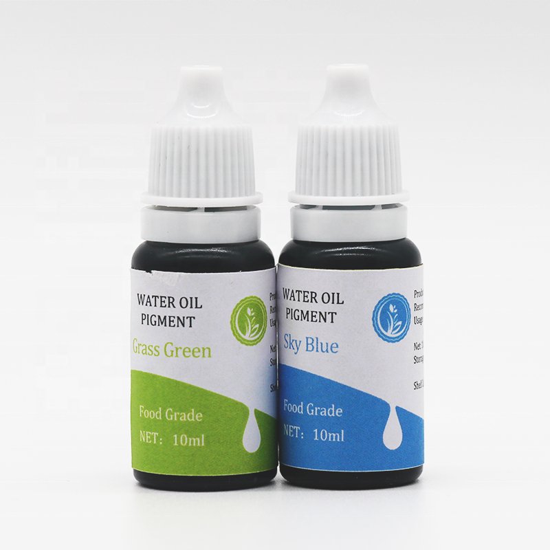 Natural Water Oil Pigment organic Food Coloring Liquid Edible With Best Sample