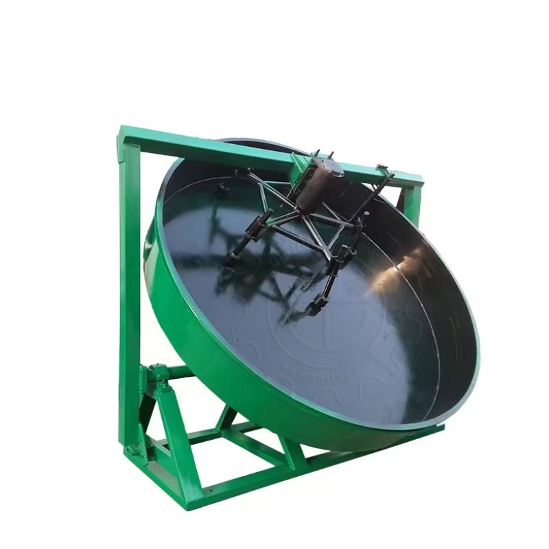 Low price compound fertilizer Disc Pan Granulator organic Fertilizer Granulation Equipment