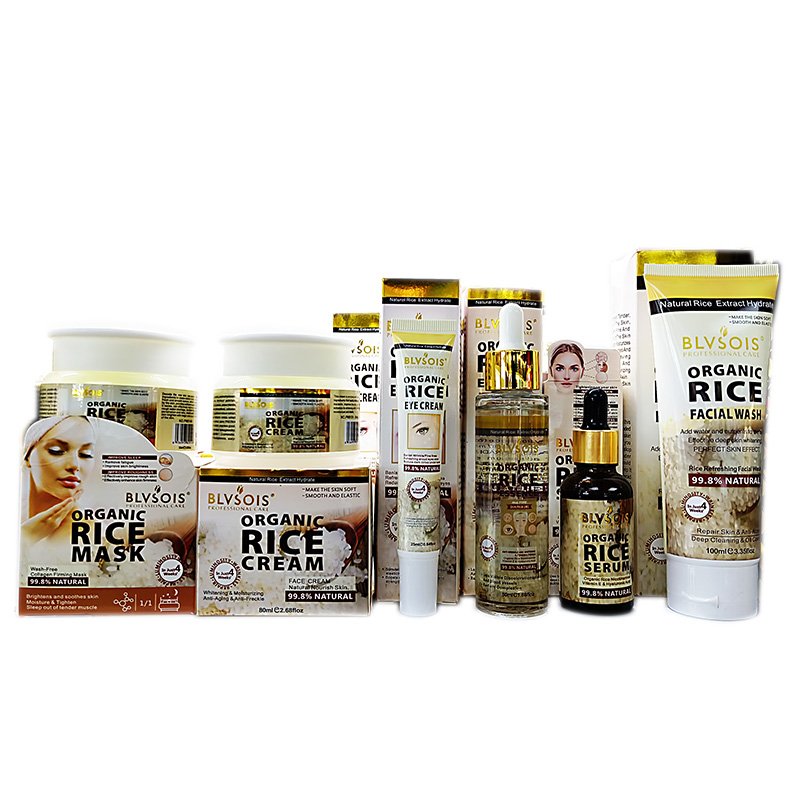 ORGANIC RICE FACE SLEEPING MASK PROFESSIONAL CARE NIGHT FIRMING SOOTHING MASK SMOOTHING THE SKINS