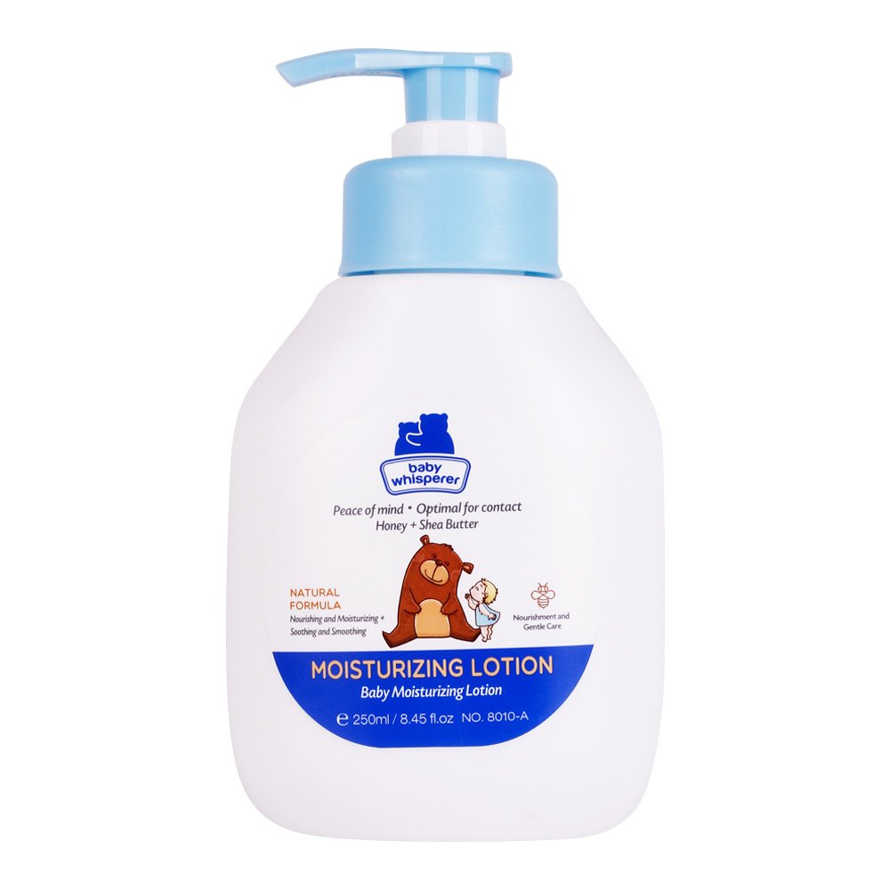 Baby Whisperer 250ml Baby Lotion Logo OEM/ODM Service Organic Skin Moistening and Lightening Baby Lotion