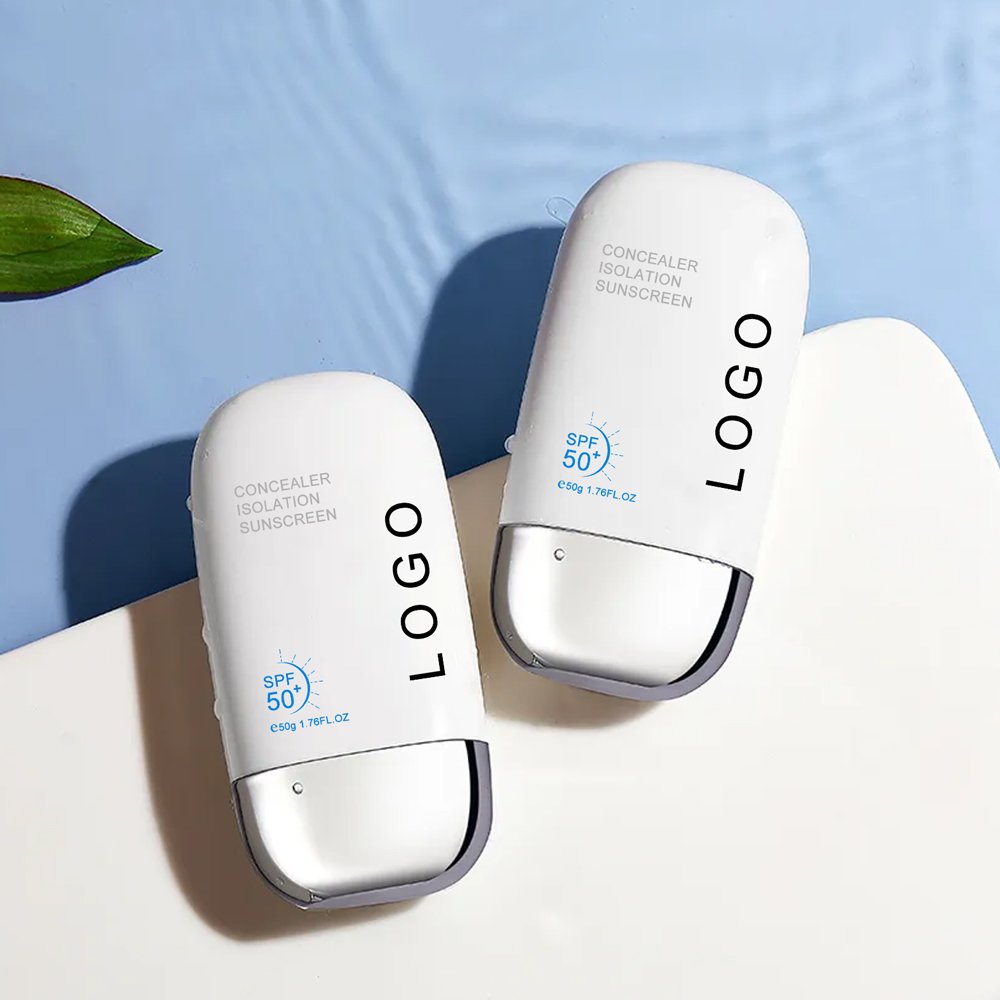 Manufacturer Outdoor OEM Cream Sunscreen with Zinc Oxide Korean Waterproof Sun Protection Solar Facial Sunscreen Sunblock