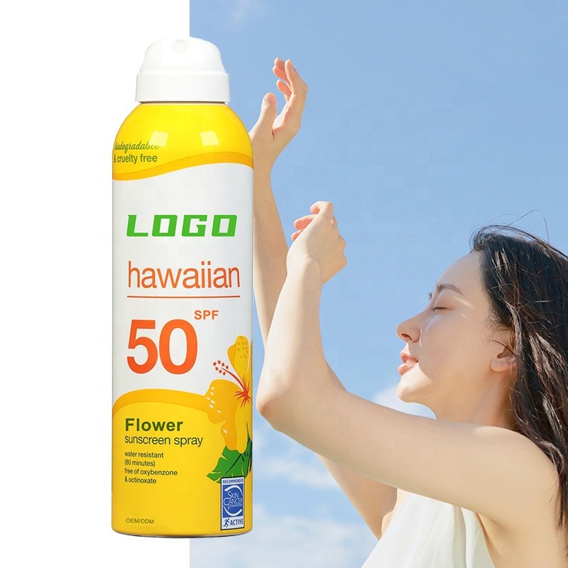 Label Body Face Sunscreen Cream Sunscreen Mousse with Color Transparent Wholesale Customised Free Samples White SPF 30 50 100