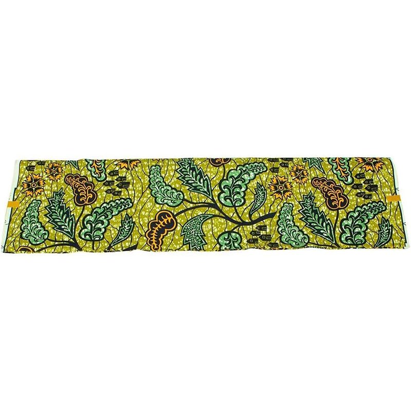 Hitarget Real African Fabrics 6 Yards Wax Fabric For Chitenge Dresses