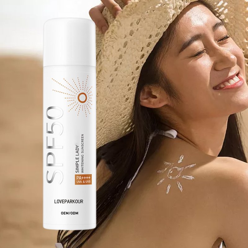 120ml Custom Label Rebranding UV Protection Aloe Soothing Clear Aerosol Brightening Waterproof Children Formula Sunscreen spray