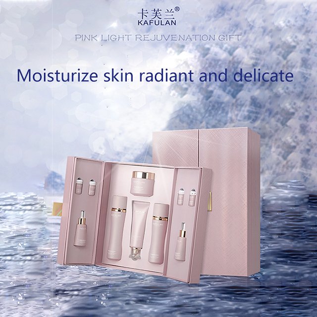 OEM 10Pcs Skincare Set Serum Moisturizing Brightening Firming Organic Natural White Truffle Facial Skin Care Kit