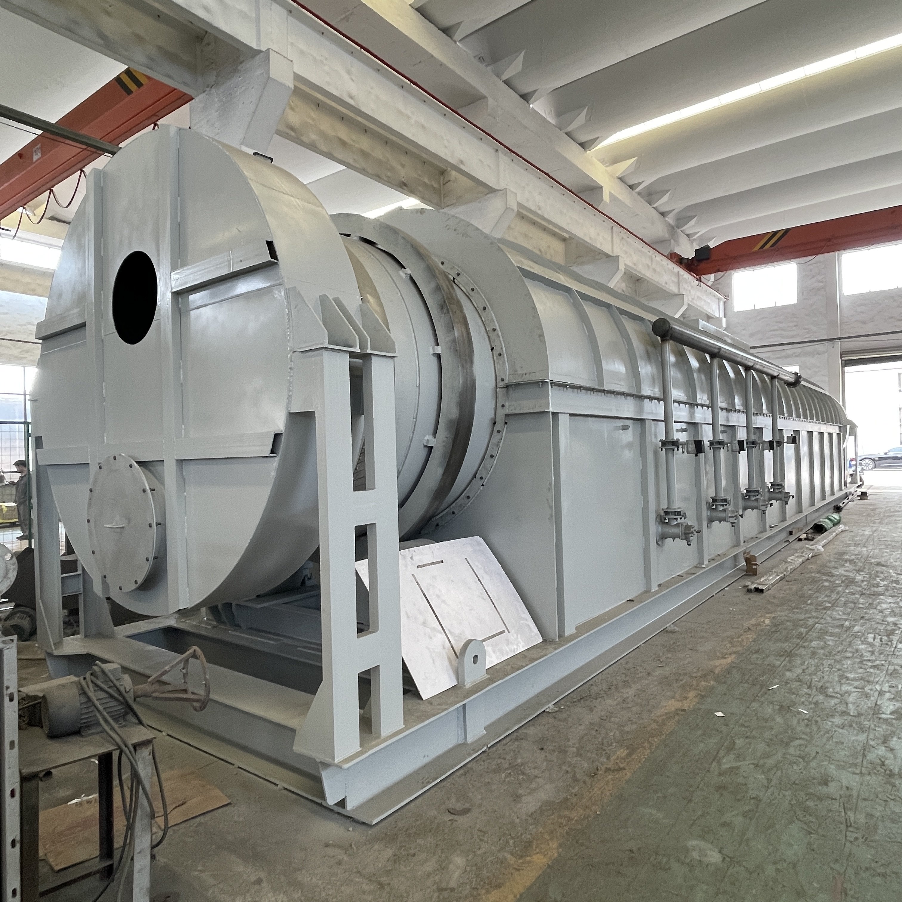 New Customized Drum Dryer Rotary Dryer HZG Series Rotary Drum Dryer For Chemicals