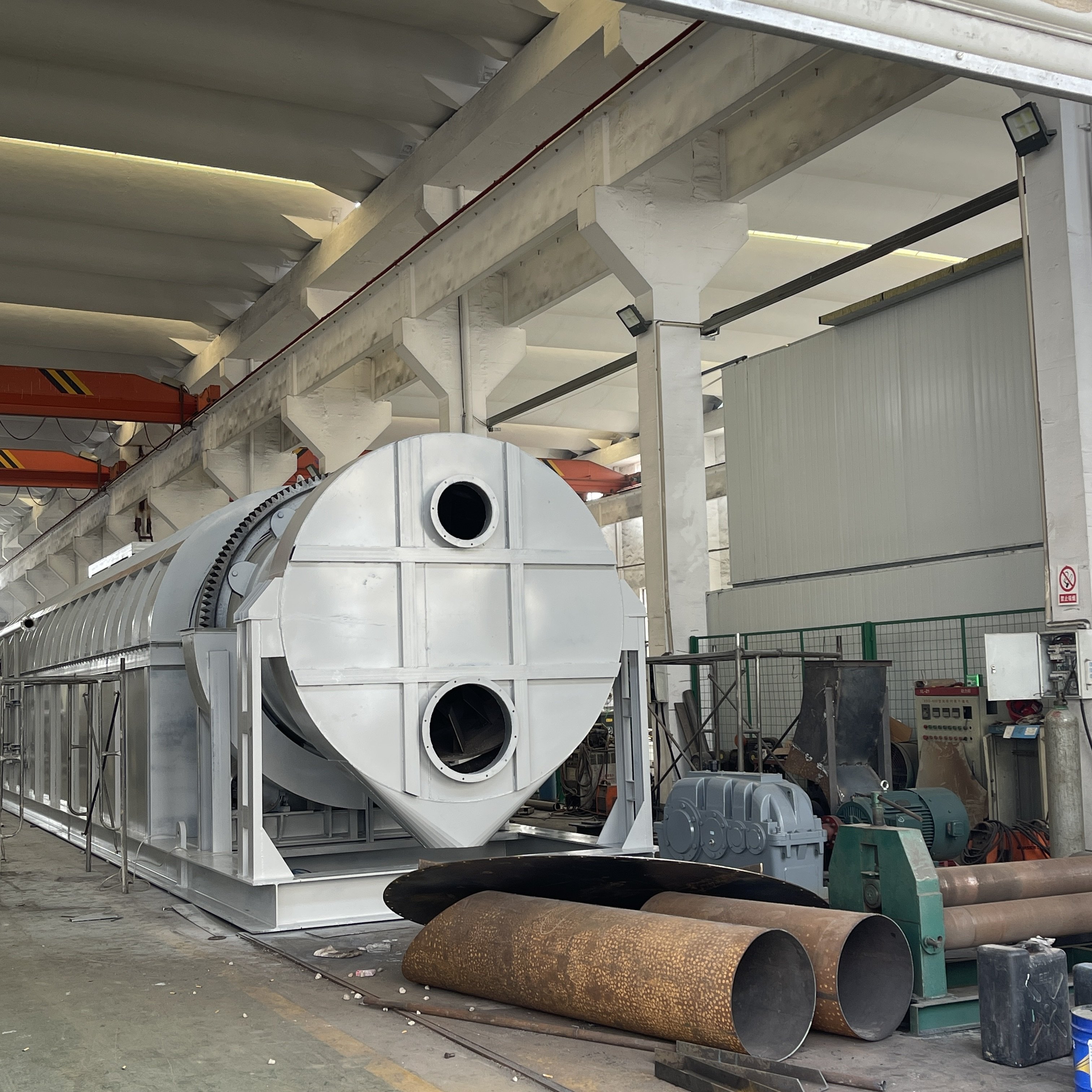 New Customized Drum Dryer Rotary Dryer HZG Series Rotary Drum Dryer For Chemicals