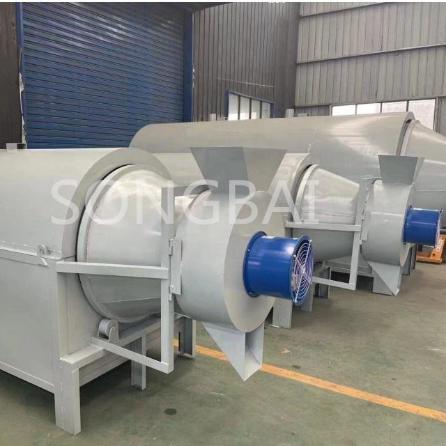 Sawdust Biomass Wood Saw Dust Rotary Dryer Machine Small Scale Electric Organic Fertilizer Soybean Drying Clay Coconut Dryer