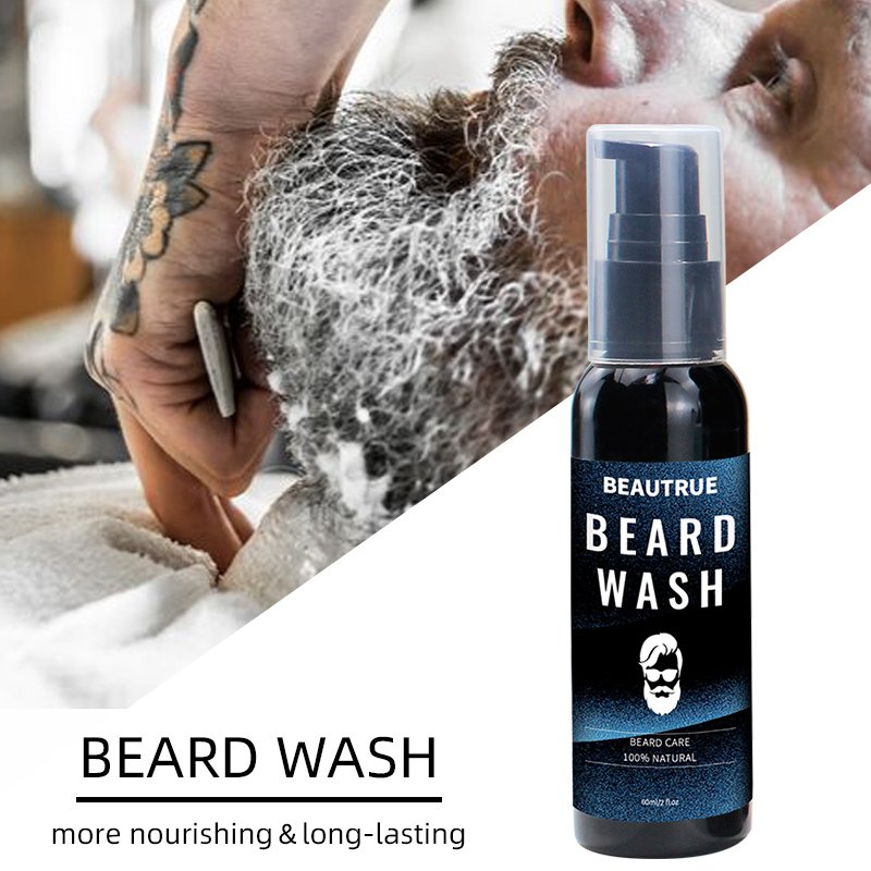 Private Label Mens beard care set kit mens grooming kit beard oil balm beard growth kit growth serum