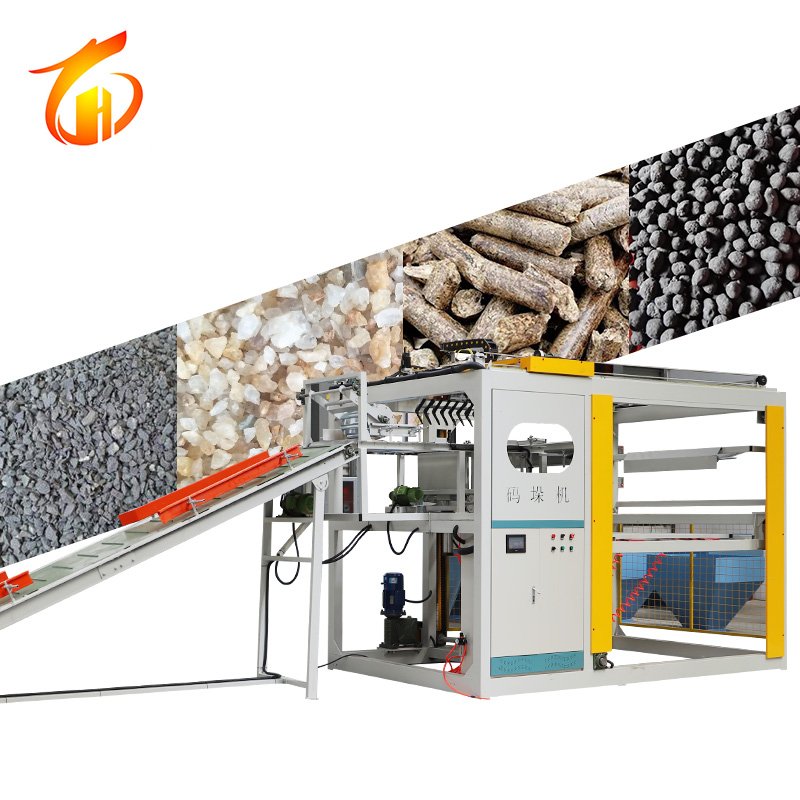 LH-300 High Position Palletizer for 20KG-50KG Organic Fertilizer Packaging