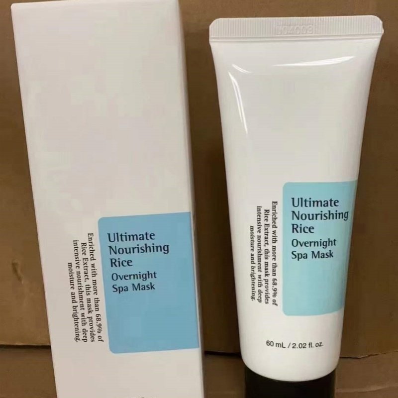 High Quality Spot Cosrxs Rice Moisturizing Nourishing facial cream Smear Sleep facial cream Disposable 60ml