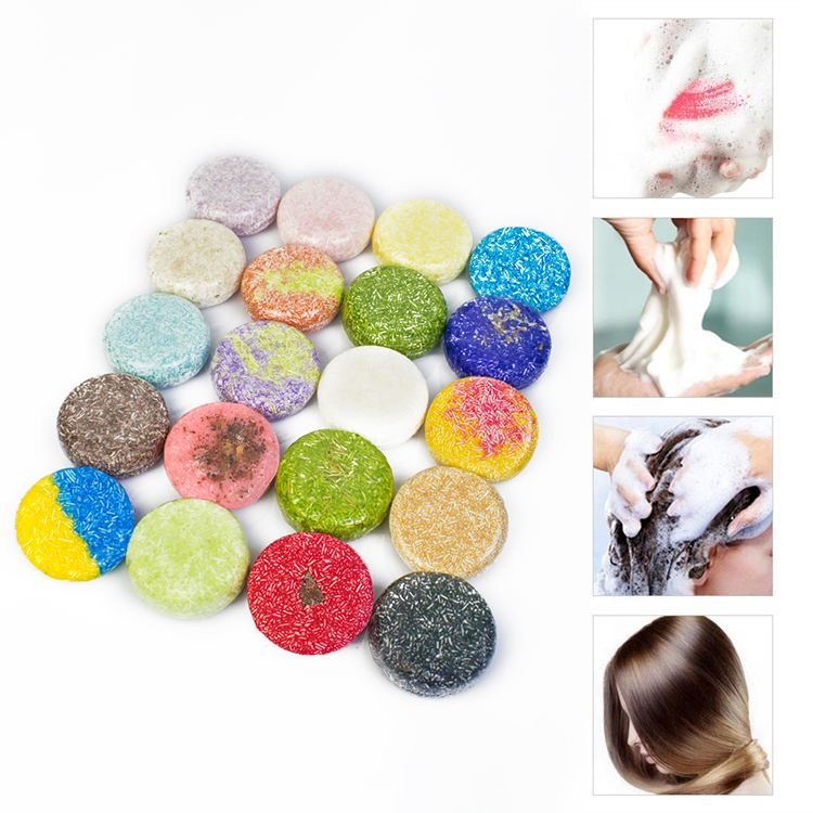 Wholesale private label vegan natural charcoal ginger shouwu hair regrowth shampoo soap bar solid hair shampoo bar soap