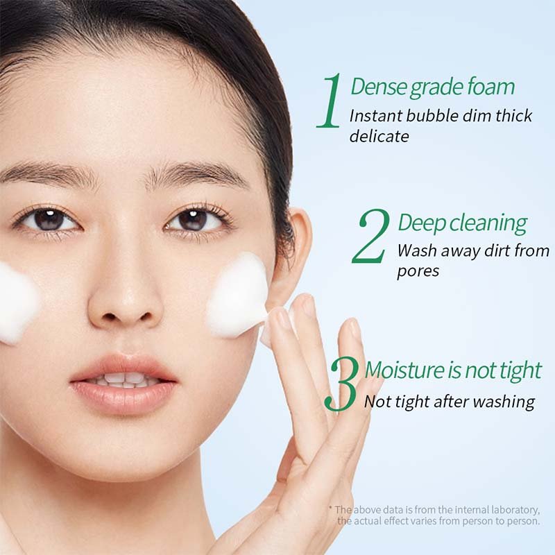 OEM ODM ZHENXIU Korea Beauty Products Centella Amino Acid Soothing Moisturizing And Refreshing Cleanser Skin Nourish Face