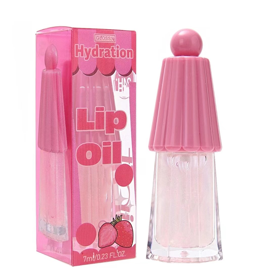 Wholesale High Shine Liquid Lipstick Private Label Colour Clear Lip Oil Correct Lip Colour Stacking Lip Oil