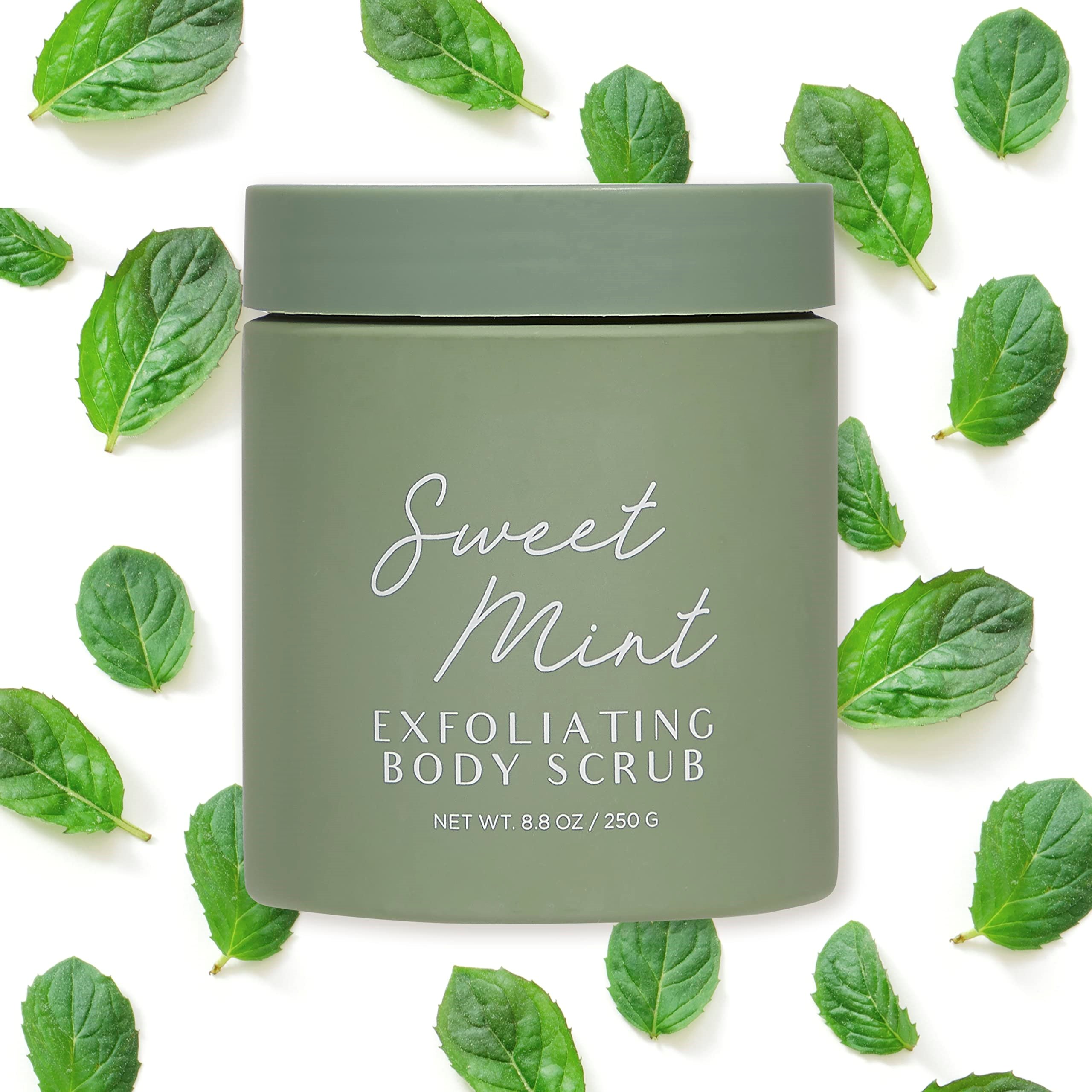 Wholesale Exfoliating Private Label Restore Healthy Skin Honey Citrus Coconut Almond Sweet Mint Body Scrub For Home Spa
