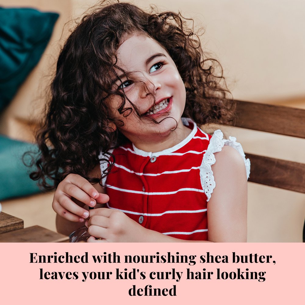 Private Label 2-IN-1 Shea Butter Moisture Black Organic Kids Leave In Conditioner For African Curly Hair