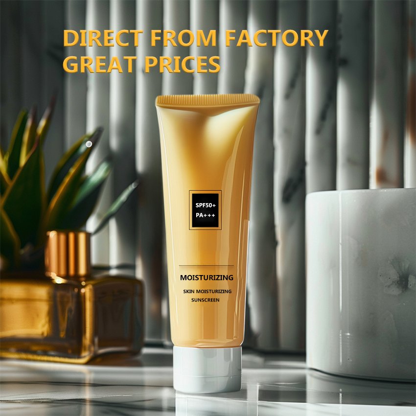 OEM Private Label Whole Body Vegan Whitening Sunblock Organic Anti-Freckle Sundown Sunscreen Sun Cream Spf 50 Face Sunscreen