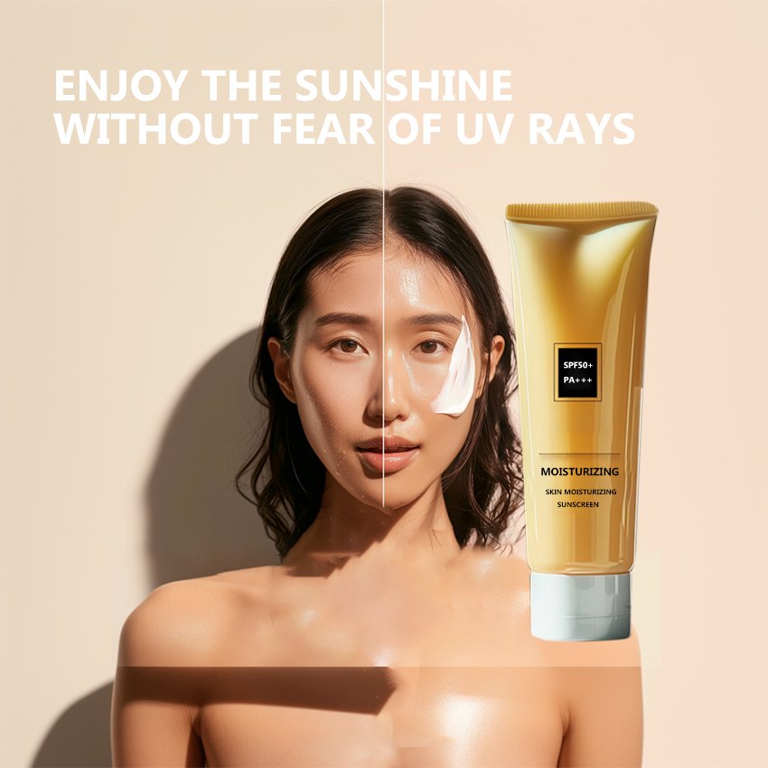 OEM Private Label Whole Body Vegan Whitening Sunblock Organic Anti-Freckle Sundown Sunscreen Sun Cream Spf 50 Face Sunscreen