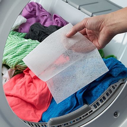 Natural Organic Hypoallergenic Anti-Static Fabric Softener Strip Laundry fabric softener sheet