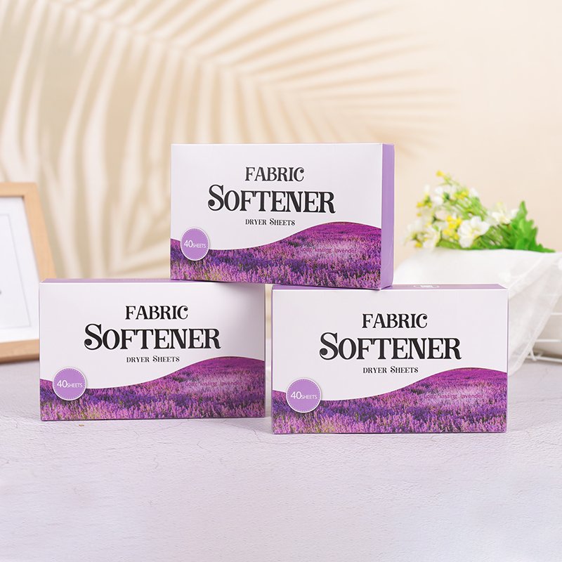 Natural Organic Hypoallergenic Anti-Static Fabric Softener Strip Laundry fabric softener sheet