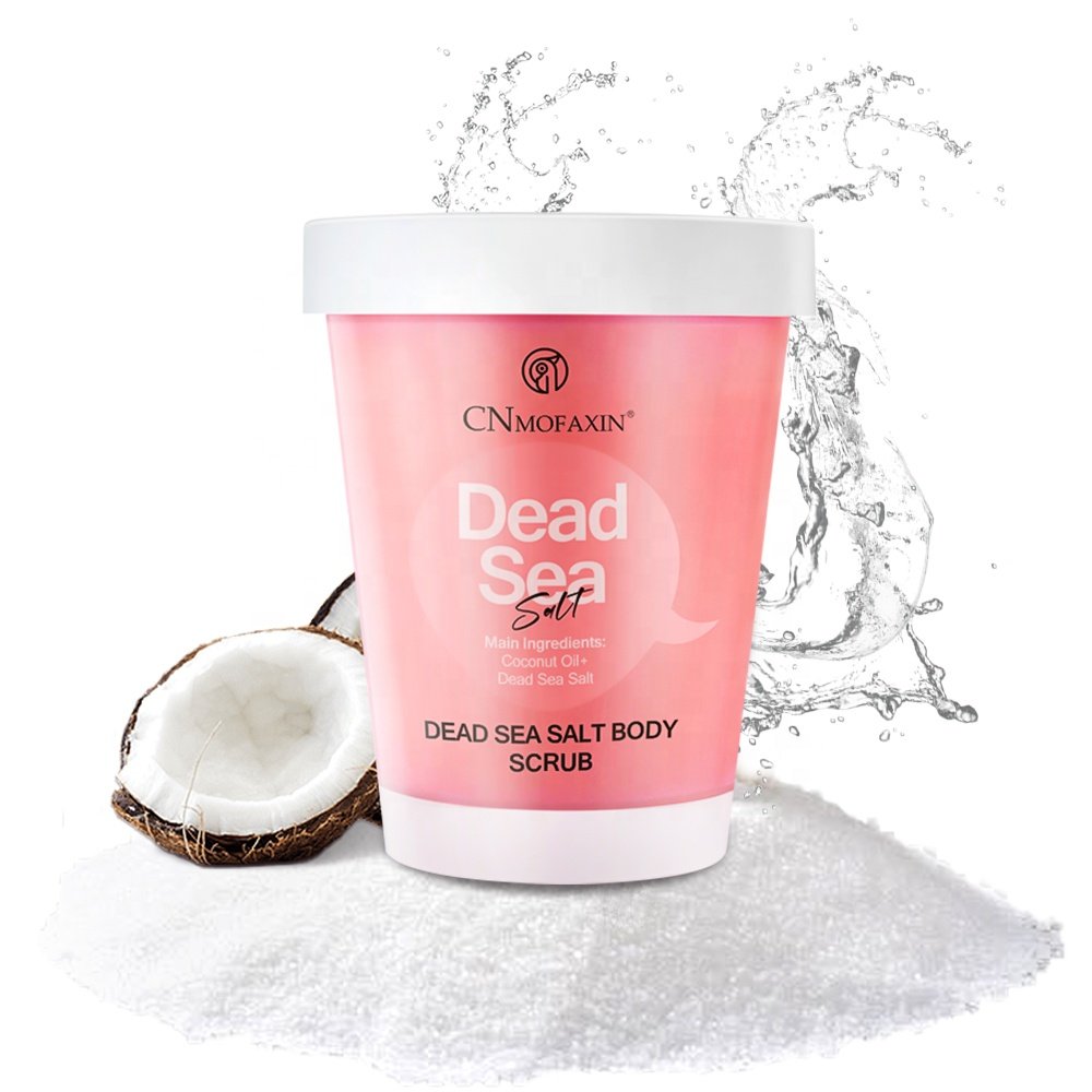 Exfoliating Sea salt scrubs for women prevent skin smooth and lighteness