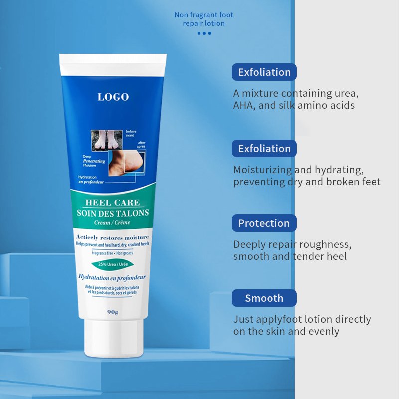 Deep repair of rough smooth soft heel helps prevent and heal hard dry cracked heels dead skin removal foot callus pain cream