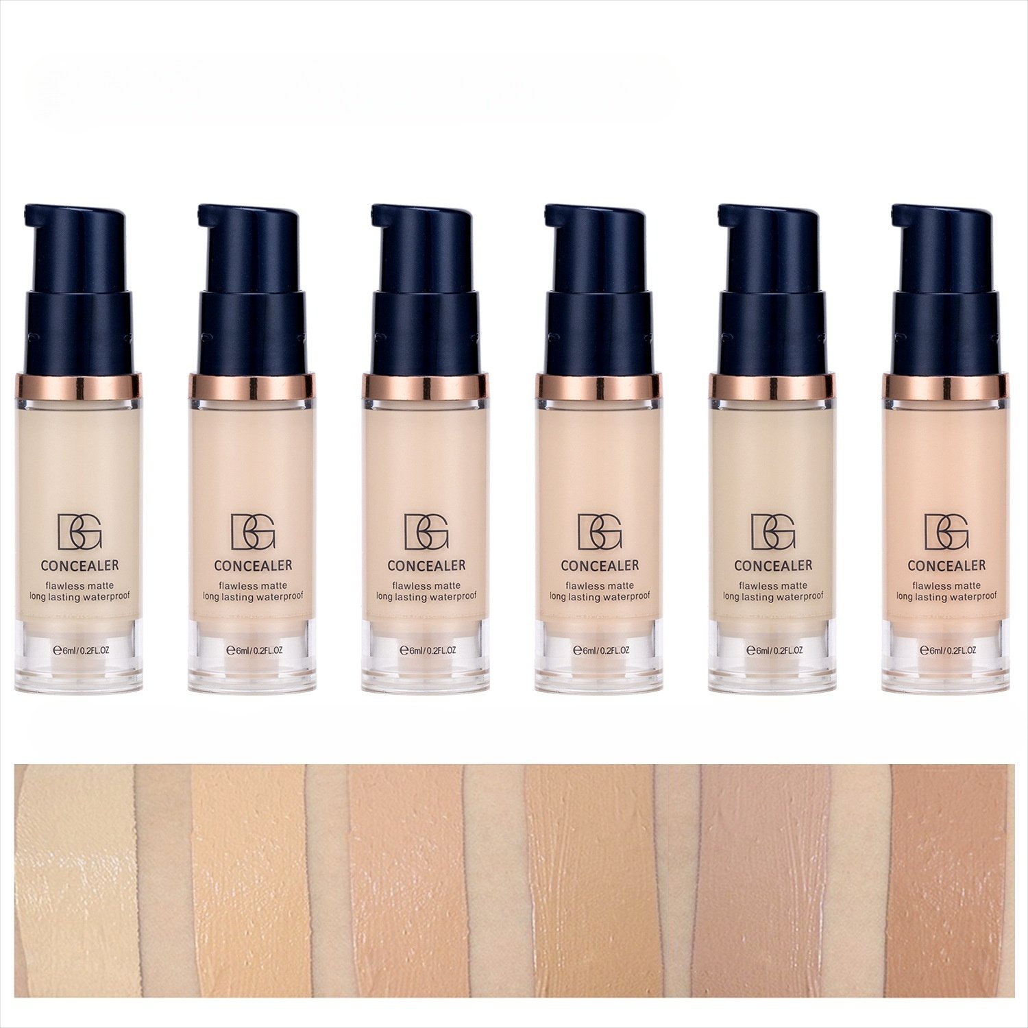 new all-covered waterproof concealer Matte glazed smooth, moisturizing and refreshing blend nourish