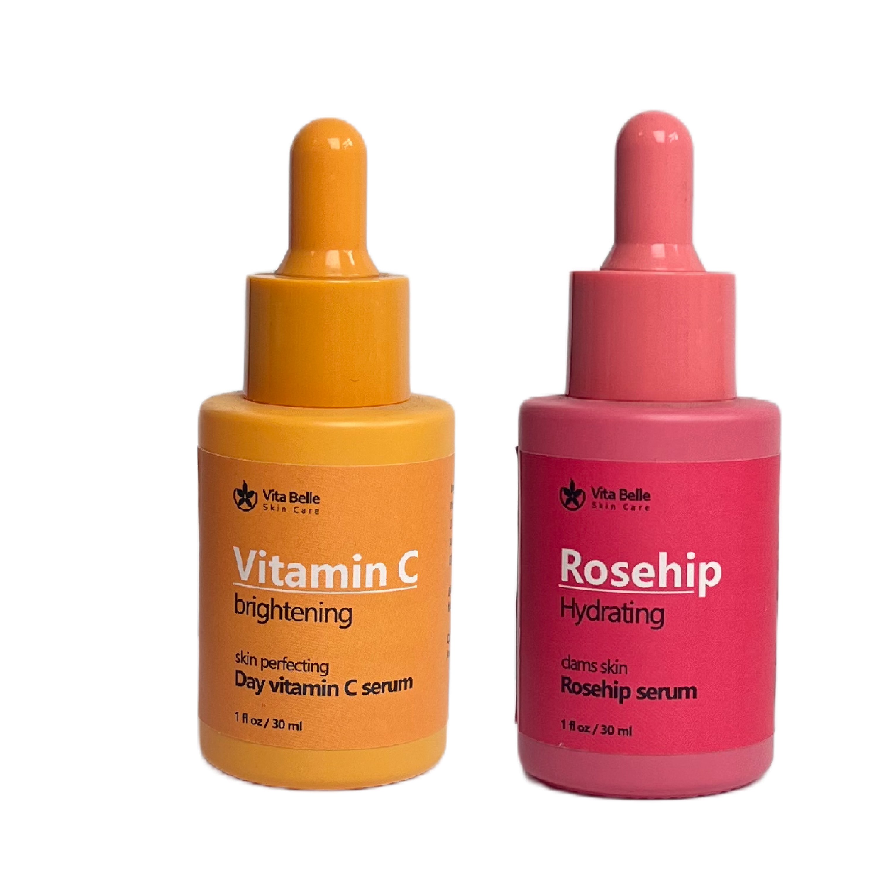 Lightening Brightening Collagen Vitamin C Retinol Rosehip Night Face Serum for Women of All Ages